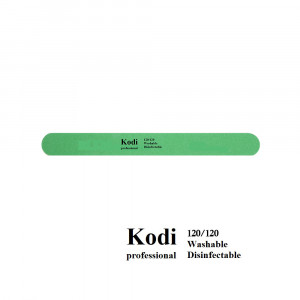 Пилка-баф Kodi Professional 120/120 зелёная круг
